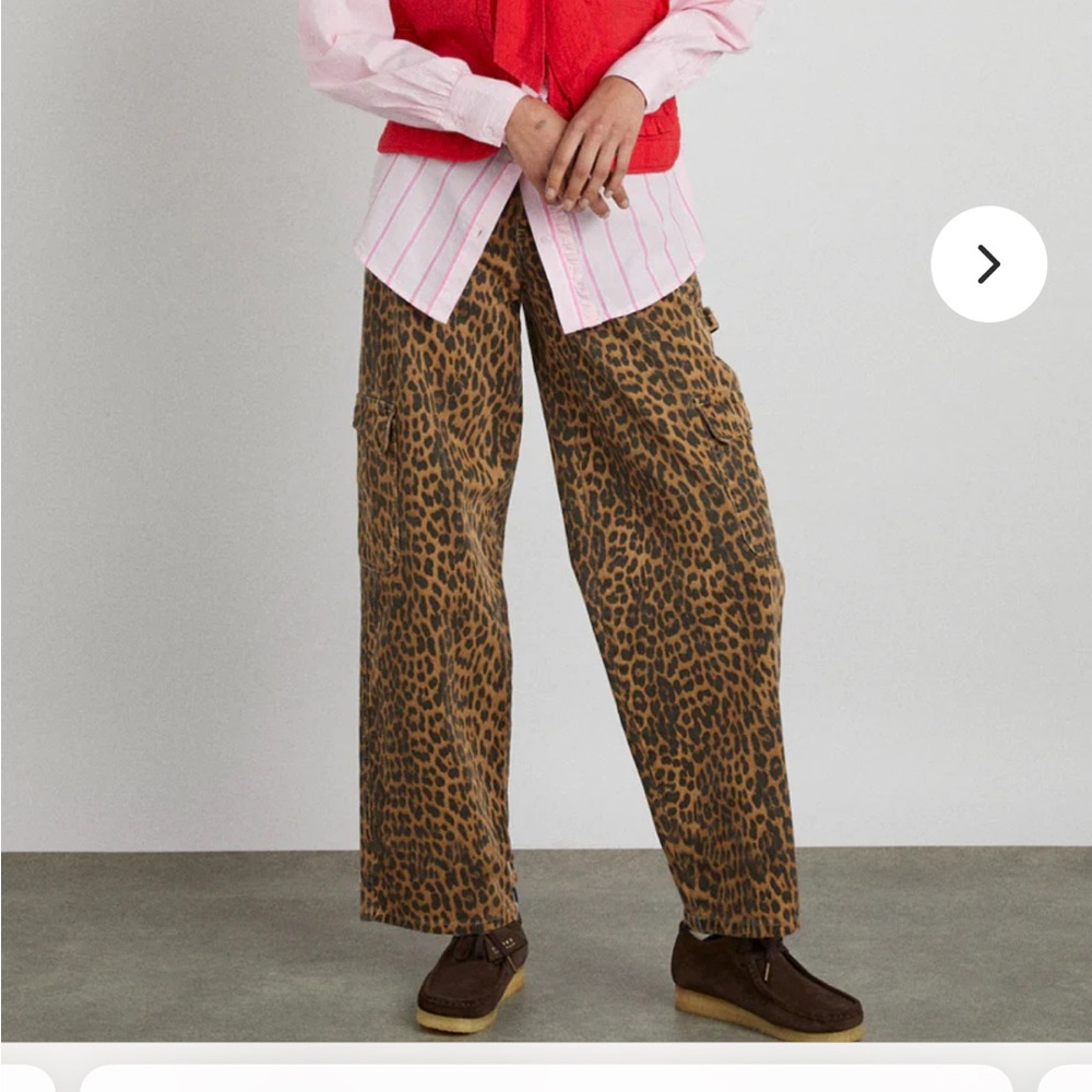 Damson Madder Leopard jeans